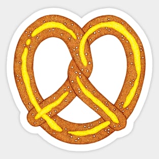 Giant Pretzel Sticker